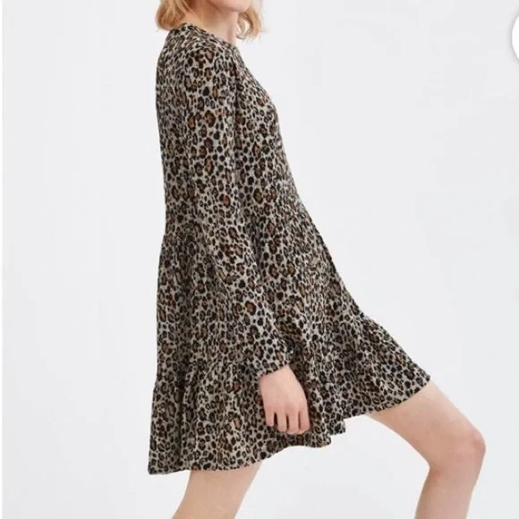 long formal chiffon dresses Plus Sammy Chiffon Long Sleeve Floor Length Dress Multi / 16W